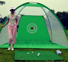 Golf Practice Net Tent - Hitting Cage & Training Equipment