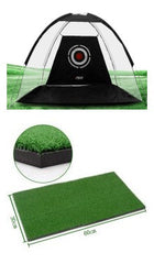 Golf Practice Net Tent - Hitting Cage & Training Equipment