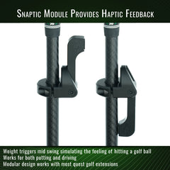 DriVR Elite - Adjustable VR Weighted Golf Club Handle Accessory - Compatible with Quest 2, 3/3s, and Pro