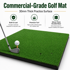 Golf Hitting Mat – 5 × 5 ft