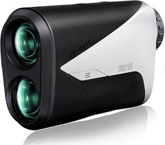 SUNPOW Golf Rangefinder with Slope -1000 Yards Range Finder with Flag Pole Locking Vibration-7X Magnification Rechargeable Golf Range Finders for Hunting