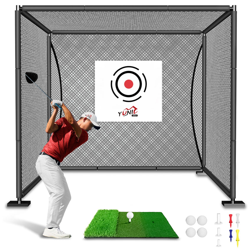 Golf Driving Practice Cage (Black)