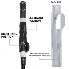 Golf Grip Trainer Attachment Outdoor Golf Swing Trainer Beginner Gesture Alignment Training Aids Correct Training Grip Aid
