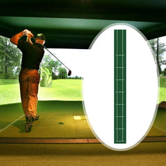Golf Putting Mat Gift for Golfer Golfing Accessory Lightweight Portable Improve Putting Accuracy Training Aid for Park Lawn Home
