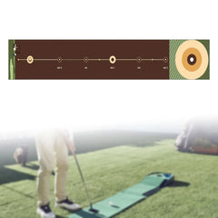 Golf Putting Mat Gift for Golfer Golfing Accessory Lightweight Portable Improve Putting Accuracy Training Aid for Park Lawn Home