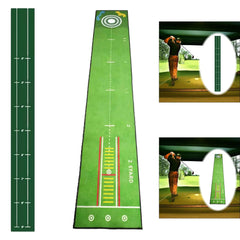 Golf Putting Mat Gift for Golfer Golfing Accessory Lightweight Portable Improve Putting Accuracy Training Aid for Park Lawn Home