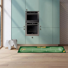 Golf Putting Mat Gift for Golfer Golfing Accessory Lightweight Portable Improve Putting Accuracy Training Aid for Park Lawn Home