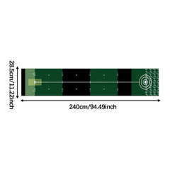 Golf Putting Mat Gift for Golfer Golfing Accessory Lightweight Portable Improve Putting Accuracy Training Aid for Park Lawn Home