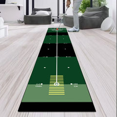 Golf Putting Mat Gift for Golfer Golfing Accessory Lightweight Portable Improve Putting Accuracy Training Aid for Park Lawn Home