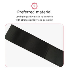 1Pcs Golf Swing Training Arm Band Golf Hand Posture Corrector Black Nylon Elastic Training Belt for Golf Beginner Practicing