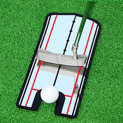 Golf Putting Practice Mirror Putting Mirror Alignment Training Aid Golf Practice Putter Mirror Eye Line
