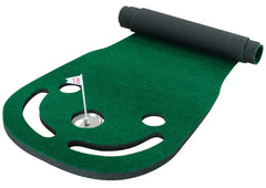 Putting Green Mats Set for Golf Putting Use Included 1 Putter & 3 Balls Training Aid Put Cup & Flags Indoor Outdoor Training Mat