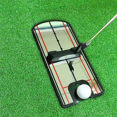 Golf Putting Practice Mirror Putting Mirror Alignment Training Aid Golf Practice Putter Mirror Eye Line