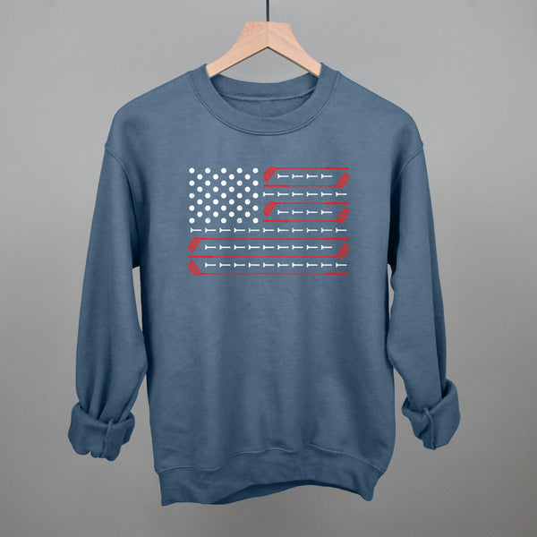 Golf American Flag