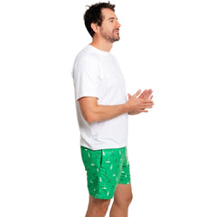 Men's Golf Green Swim Shorts