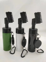 Golf Club Groove Cleaner Brush With Leakproof Spray Bottle Automatic Water Professional Golf Cleaning Kit Portable Golf Tools