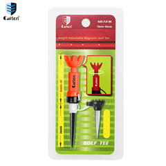Caiton 1Pc Flexible Golf Tee 78-88mm 360° Rotating Octopus Design Stable Durable Impact-Resistant Driving Range Practice Tee Aid