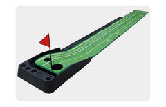 2026 Golf Putting Set Putting Green Indoor Newly Office Golf Practice Putting Mat With Automatic Ball Return Track For Mini Game