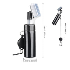 Golf Club Groove Cleaner Brush With Leakproof Spray Bottle Automatic Water Professional Golf Cleaning Kit Portable Golf Tools