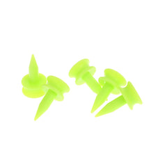 50Pcs/Pack Professional Golf Tees 25MM 0.98' Castle Green Golfer Accessory Plastic Golf Tees Perfect For Teeing The Ball