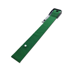 Putting Mat:Perfect Your Golf Skills with Realistic Home Practice - Improve Your Putting Stroke, Lower Your Scores, and Enjoy
