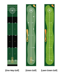 Golf Carpet Putting Mat Indoor Outdoor Training Putting Practice Golf Green Fairway Pad Washable Anti-Slip 50X300cm JH1041