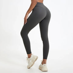 Hearuisavy Summer Super Soft Fabrics High Waist Leggings Gym Yoga Pants Running Workout Tights Push Up Sports Leggings Women