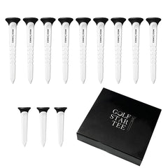 12pcs/box Golf Scale Tees Durable Plastic Golf Tees Designed to Enhance Golf Shot Distance And Tested to Reduce Ball Spin