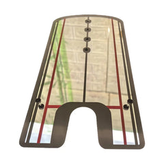 Golf Putting Practice Mirror Putting Mirror Alignment Training Aid Golf Practice Putter Mirror Eye Line