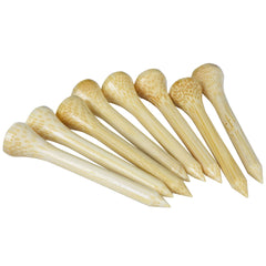 100Pcs/Bag Golf Tees Bamboo Golf Balls Holder 4 Sizes Available Drop Ship 42mm 54mm 70mm 83mm ﻿