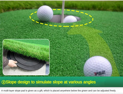 PGM  Indoor Golf Putting Green 100x300cm Indoor Outdoor Training Putter Mat Practice Putting Green for Home Use GL006