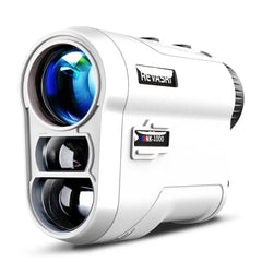 REVASRI Golf Laser Rangefinder Rechargeable 600M/1000M 6X Magnification Monocular Telescope Range Finder for Outdoor Sports