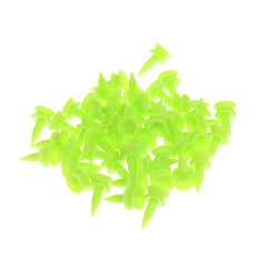 50Pcs/Pack Professional Golf Tees 25MM 0.98' Castle Green Golfer Accessory Plastic Golf Tees Perfect For Teeing The Ball