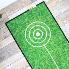 Foldable Golf Putting Practice Mat Anti-Slip Lightweight Golf Putting Green Blanket 50X300cm Portable Golf Training Pad Adults