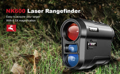 REVASRI Golf Laser Rangefinder Rechargeable 600M/1000M 6X Magnification Monocular Telescope Range Finder for Outdoor Sports