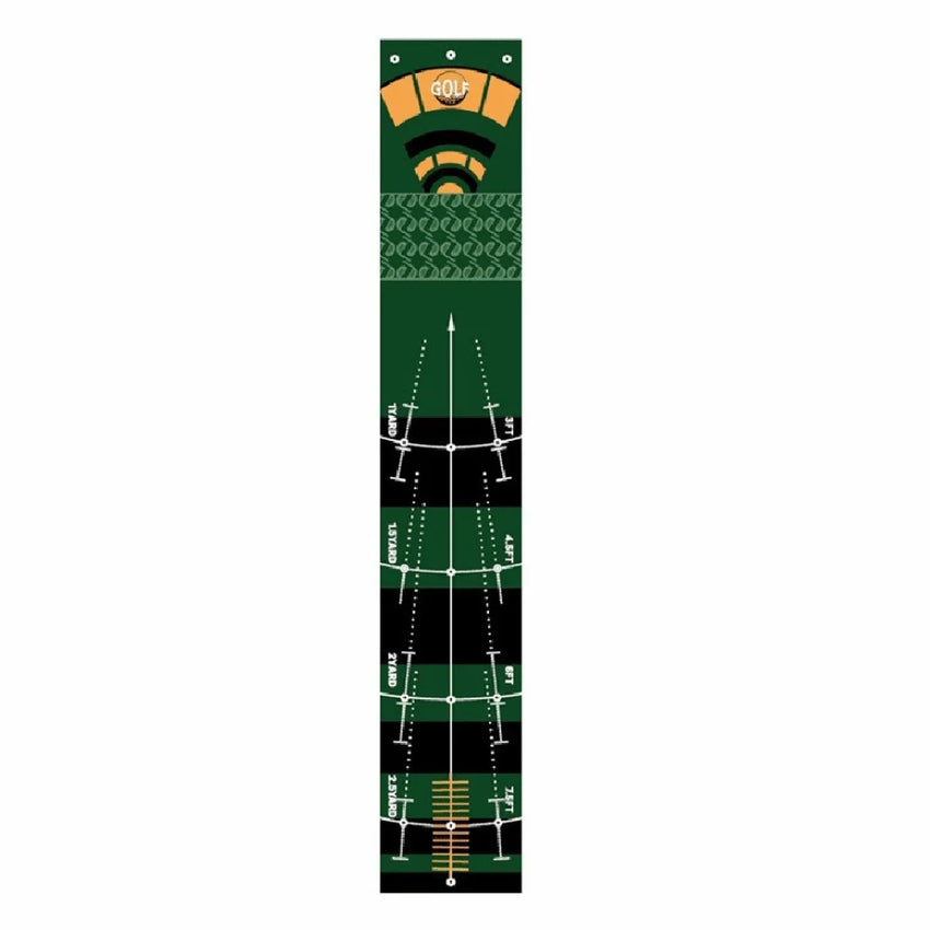 Foldable Golf Putting Practice Mat Anti-Slip Lightweight Golf Putting Green Blanket 50X300cm Portable Golf Training Pad Adults