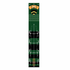 Foldable Golf Putting Practice Mat Anti-Slip Lightweight Golf Putting Green Blanket 50X300cm Portable Golf Training Pad Adults