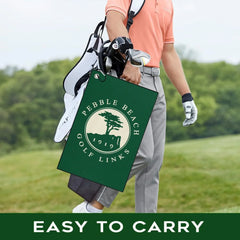 Funny Microfiber Premium Golf Towel, Golf Towels for Golf Bags for Men & Women, Creative Christmas Golf Gift for Male Golfers