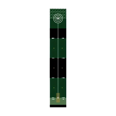 Golf Carpet Putting Mat Indoor Outdoor Training Putting Practice Golf Green Fairway Pad Washable Anti-Slip 50X300cm JH1041