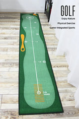 Golf Carpet Putting Mat Indoor Outdoor Training Putting Practice Golf Green Fairway Pad Washable Anti-Slip 50X300cm JH1041