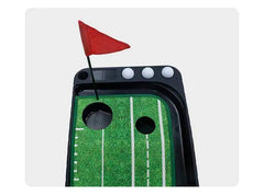 2026 Golf Putting Set Putting Green Indoor Newly Office Golf Practice Putting Mat With Automatic Ball Return Track For Mini Game