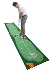 Golf Carpet Putting Mat Indoor Outdoor Training Putting Practice Golf Green Fairway Pad Washable Anti-Slip 50X300cm JH1041