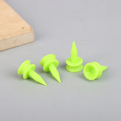 50Pcs/Pack Professional Golf Tees 25MM 0.98' Castle Green Golfer Accessory Plastic Golf Tees Perfect For Teeing The Ball