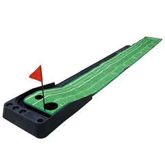 2026 Golf Putting Set Putting Green Indoor Newly Office Golf Practice Putting Mat With Automatic Ball Return Track For Mini Game