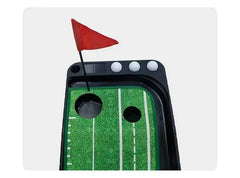 2026 Golf Putting Set Putting Green Indoor Newly Office Golf Practice Putting Mat With Automatic Ball Return Track For Mini Game