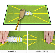 PGM Brand Golf Training Mat for Swing Detection Batting Ball Trace Directional Mat Swing Path Pads Swing Practice Pads DJD038