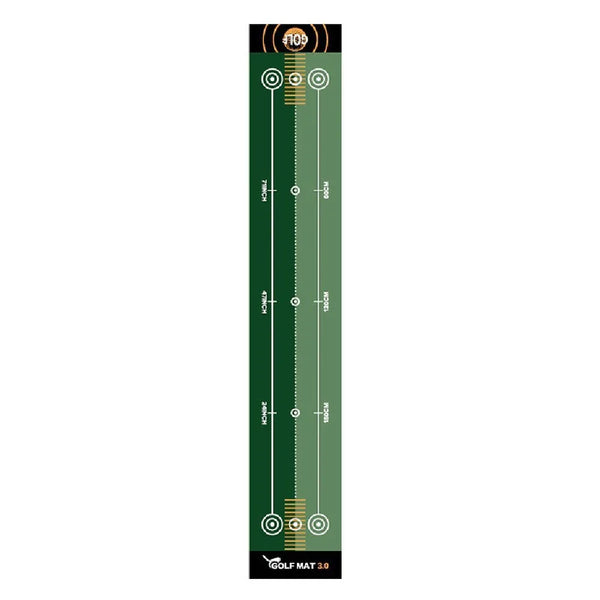 Foldable Golf Putting Practice Mat Anti-Slip Lightweight Golf Putting Green Blanket 50X300cm Portable Golf Training Pad Adults