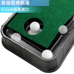 Putting Mat:Perfect Your Golf Skills with Realistic Home Practice - Improve Your Putting Stroke, Lower Your Scores, and Enjoy