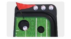 2026 Golf Putting Set Putting Green Indoor Newly Office Golf Practice Putting Mat With Automatic Ball Return Track For Mini Game