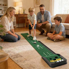 Putting Green Indoor Golf Practice Pad Green For Hitting Golfer Training Mat For Backyard Office Garden Park Indoor Lawn Outdoor